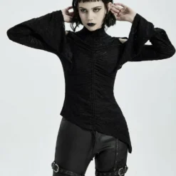 Ladies Punk Rave Raelynn Asymmetric Top