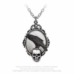 Alchemy Gothic Reflections Of Poe Pendant