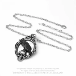 Alchemy Gothic Reflections Of Poe Pendant