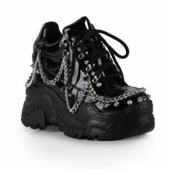 Anthony Wang Space Candy - Black Hidden Heel Sneakers
