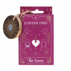 Gothic Gifts The Lovers Red Rose Tarot Incense Cones Ladies