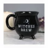 Gothic Gifts Witches Brew Cauldron Mug - Unique Homeware for Witchy Decor 1 Gothic Gifts Witches Brew Cauldron Mug Homeware
