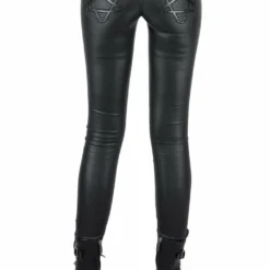 Killstar Nocturnal Coated Jeans